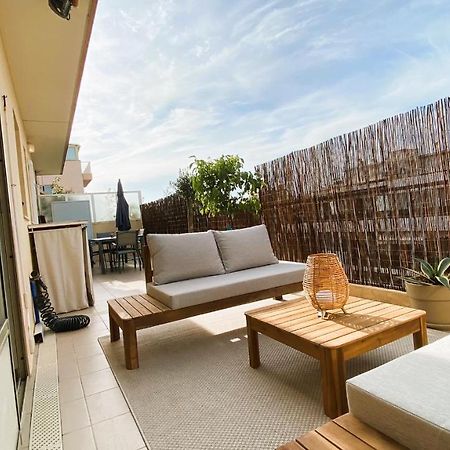 Appartement La Terrasse de la plage, Moderne, équipé, Lumineux à Antibes Extérieur photo