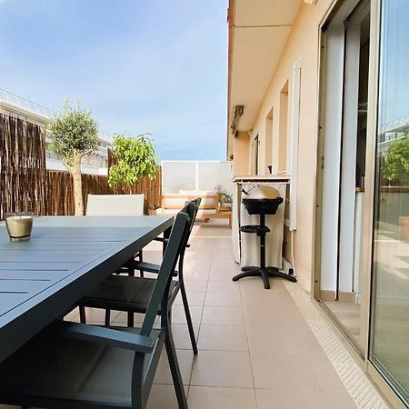 Appartement La Terrasse de la plage, Moderne, équipé, Lumineux à Antibes Extérieur photo