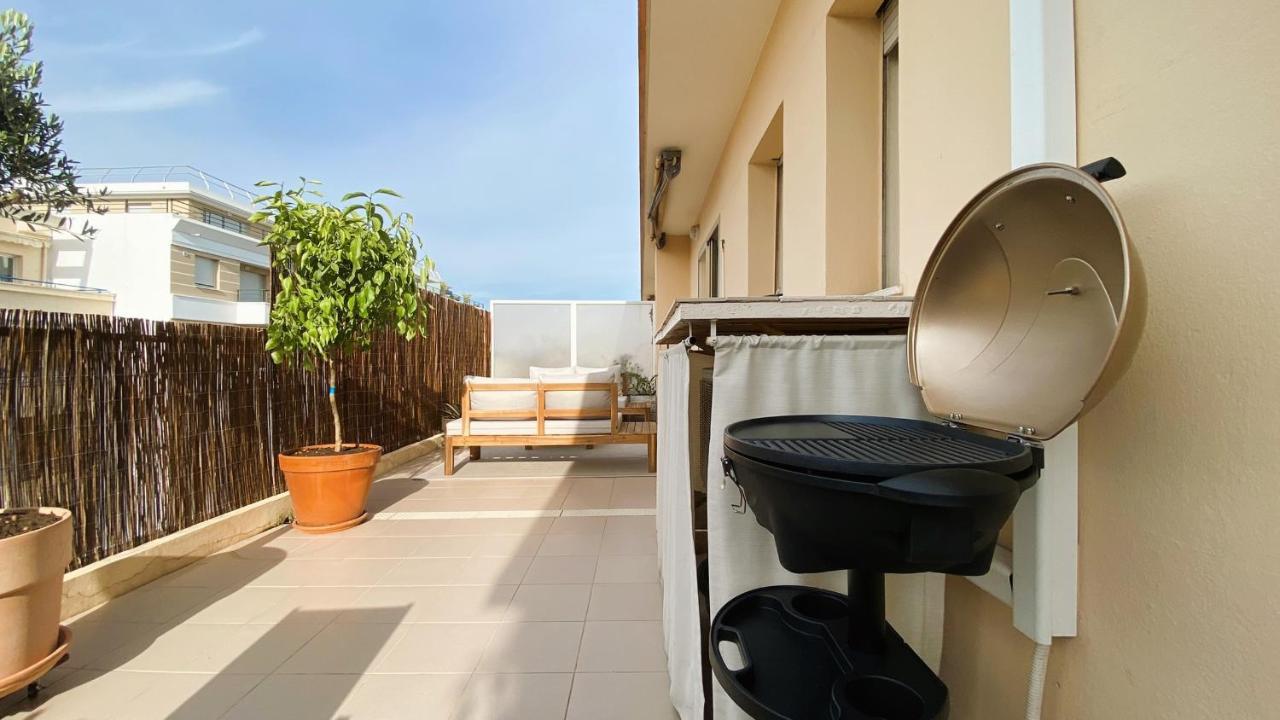 Appartement La Terrasse de la plage, Moderne, équipé, Lumineux à Antibes Extérieur photo